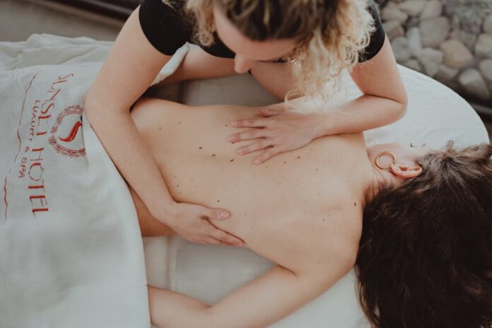 ulrichshof - A soothing massage session at a luxury hotel spa, capturing relaxation and wellness.
