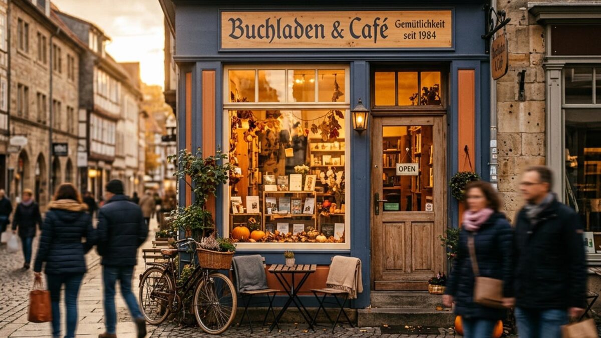 Local SEO Bremen: Buchladen in historischer Altstadt