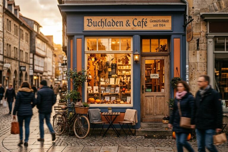 Local SEO Bremen: Buchladen in historischer Altstadt